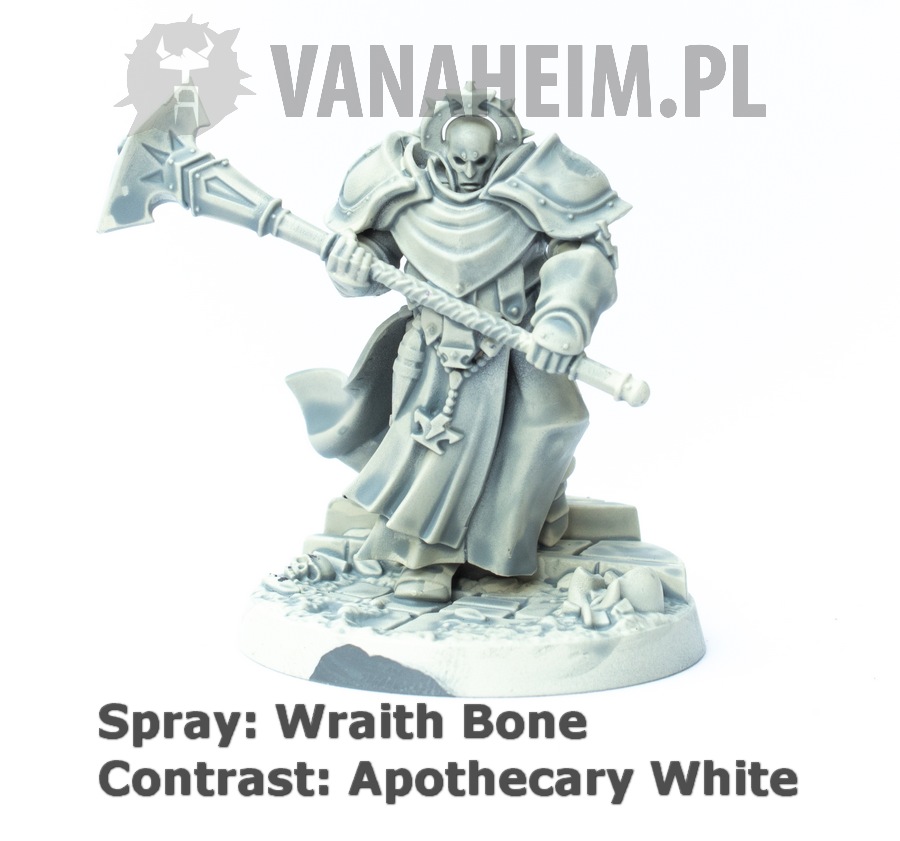Citadel Contrast: Apothecary White on Wraith Bone