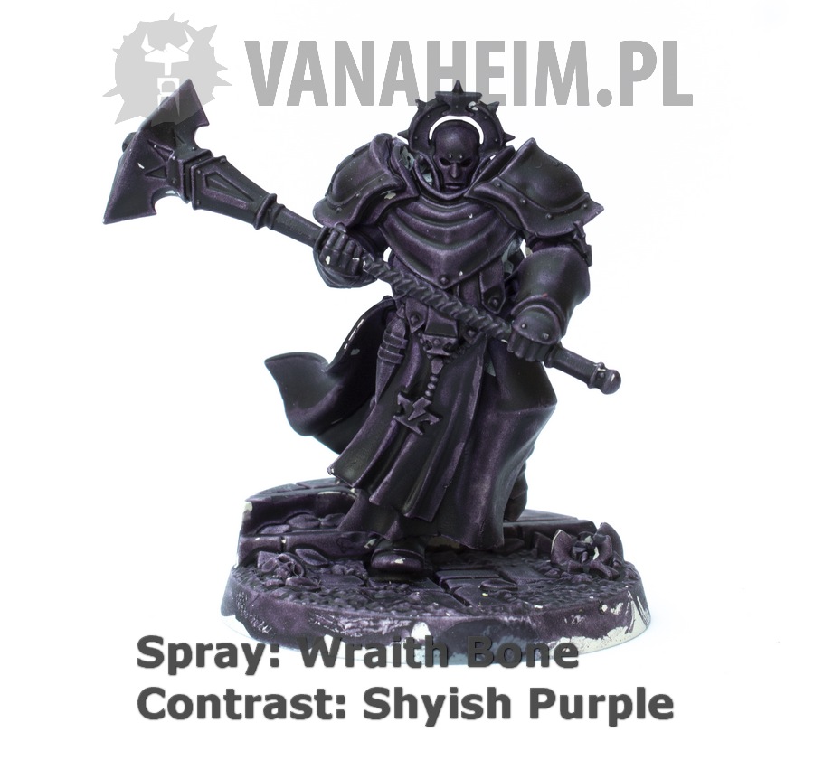 Citadel Contrast: Shyish Purple on Wraith Bone