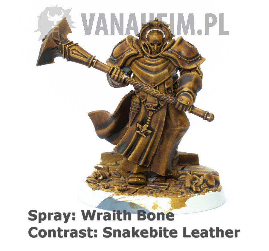 Citadel Contrast: Snakebite Leather on Wraith Bone