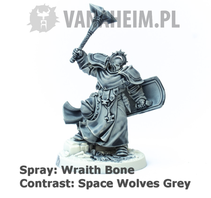 Citadel Contrast: Space Wolves Grey on Wraith Bone