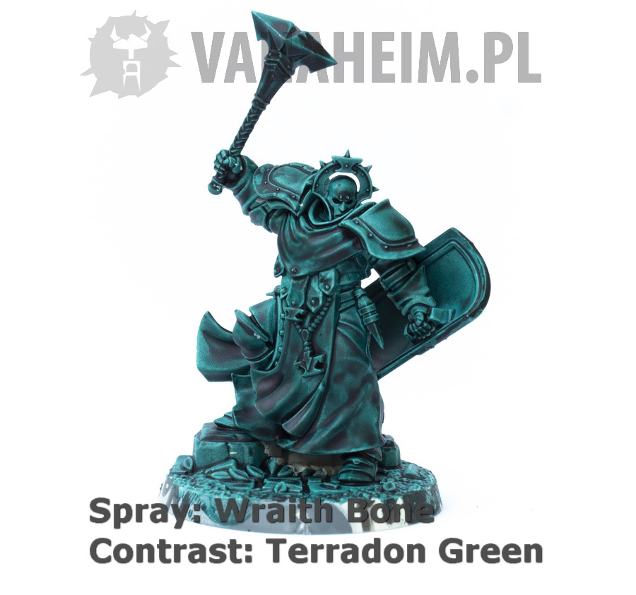 Citadel Contrast: Terradon Turquoise on Wraith Bone