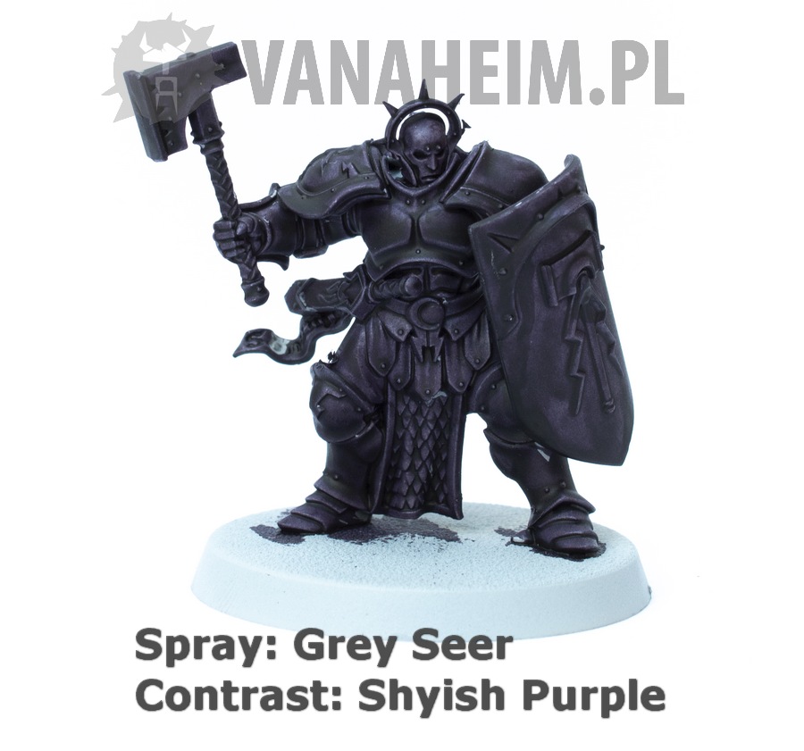 Citadel Contrast: Shyish Purple on Grey Seer