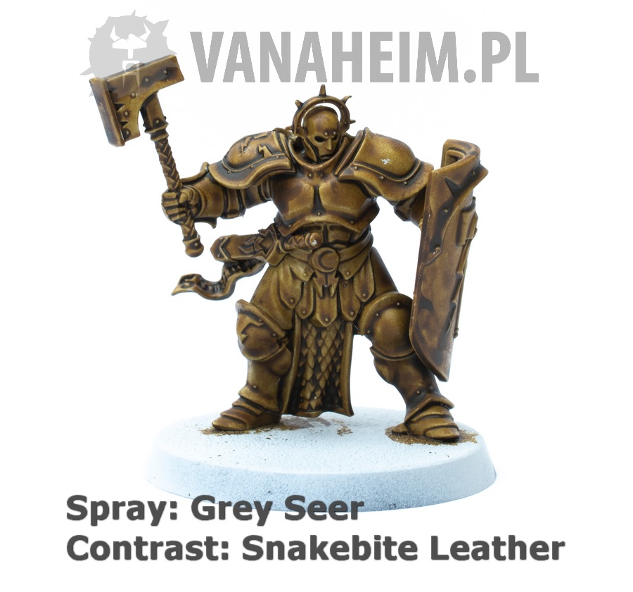 Citadel Contrast: Snakebite Leather on Grey Seer