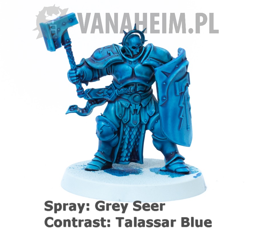 Citadel Contrast: Talassar Blue on Grey Seer