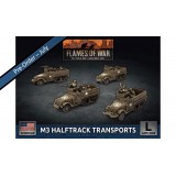 M3 Halftrack Transport Platoon (Plastic)