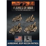 Airborne Jeep Recon Patrol (Plastic)