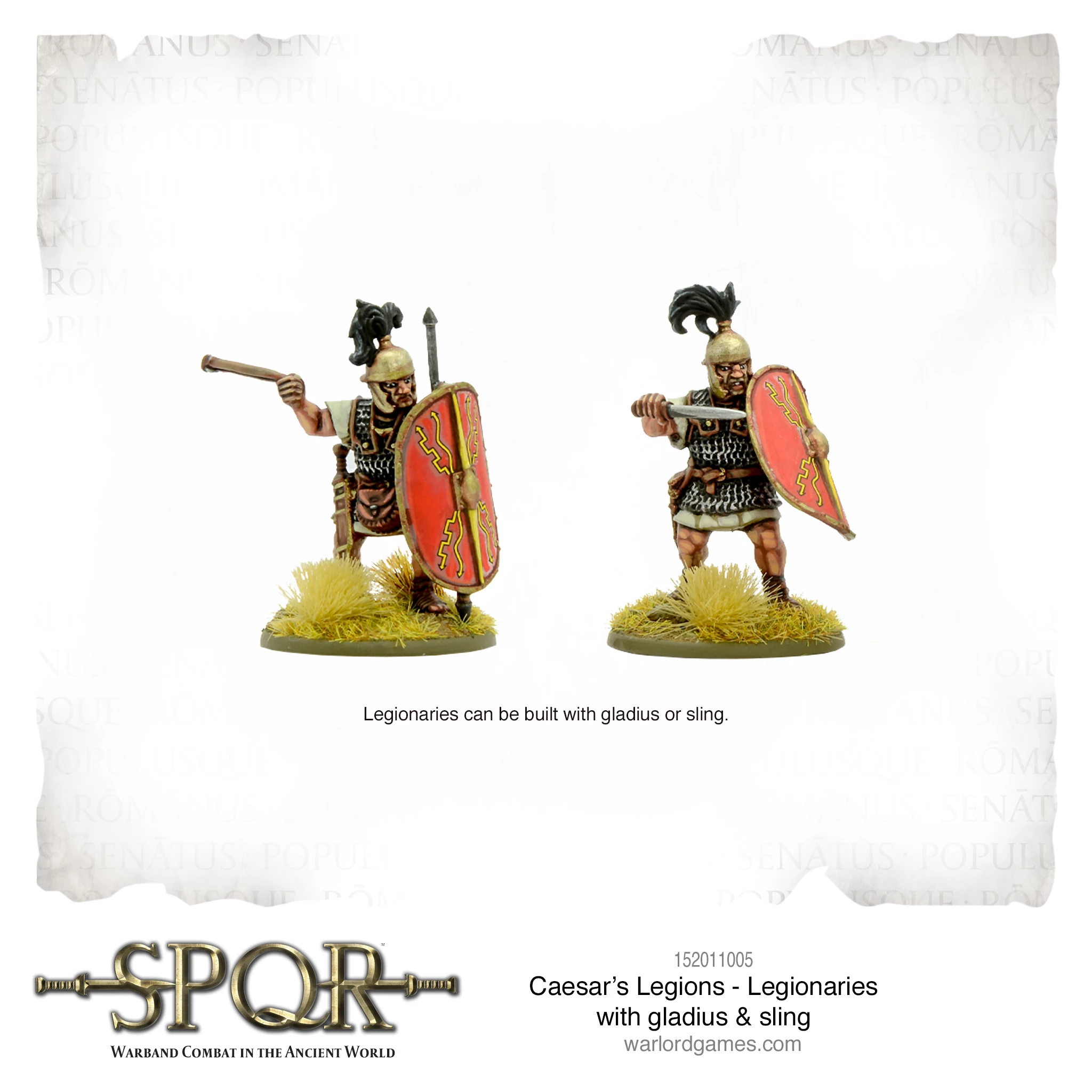 SPQR: Caesar's Legions Legionaries with Gladius & Sling