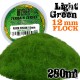 Static Grass Flock 12mm - Light Green - 280 ml