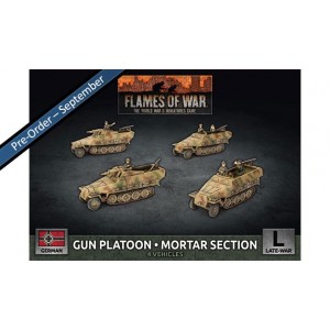 Gun Platoon / Mortar Section (x4 Plastic)