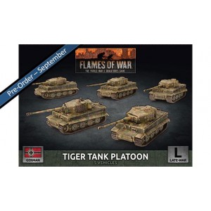 Tiger Heavy Tank Platoon (Plastic)