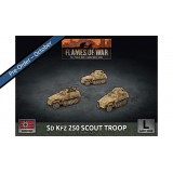 Sd Kfz 250 Scout Troop (Plastic)