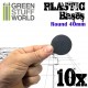GSW Plastic Bases - 10x Round 40 mm