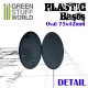 GSW Plastic Bases - 6x Oval 75x42mm AoS