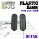 GSW Plastic Bases - 10x Oval Pill 25x70mm