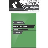 Koszulki na karty Rebel (63,5x88 mm) Classic Card Game, 100 sztuk, Zielone