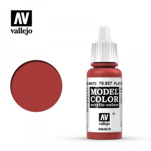 Vallejo Model Color 70957 - Flat Red