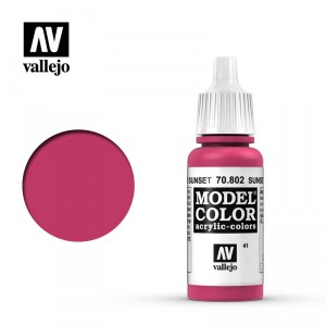 Vallejo Model Color 70802 - Sunset Red