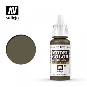Vallejo Model Color 70887 - US Olive Drab