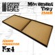 MDF Movement Trays 25mm 5x4