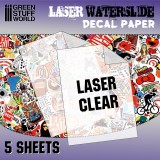 Waterslide Decals - Laser Transparent