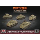 Sherman Armoured Troop (Plastic)