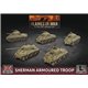 Sherman Armoured Troop (Plastic)