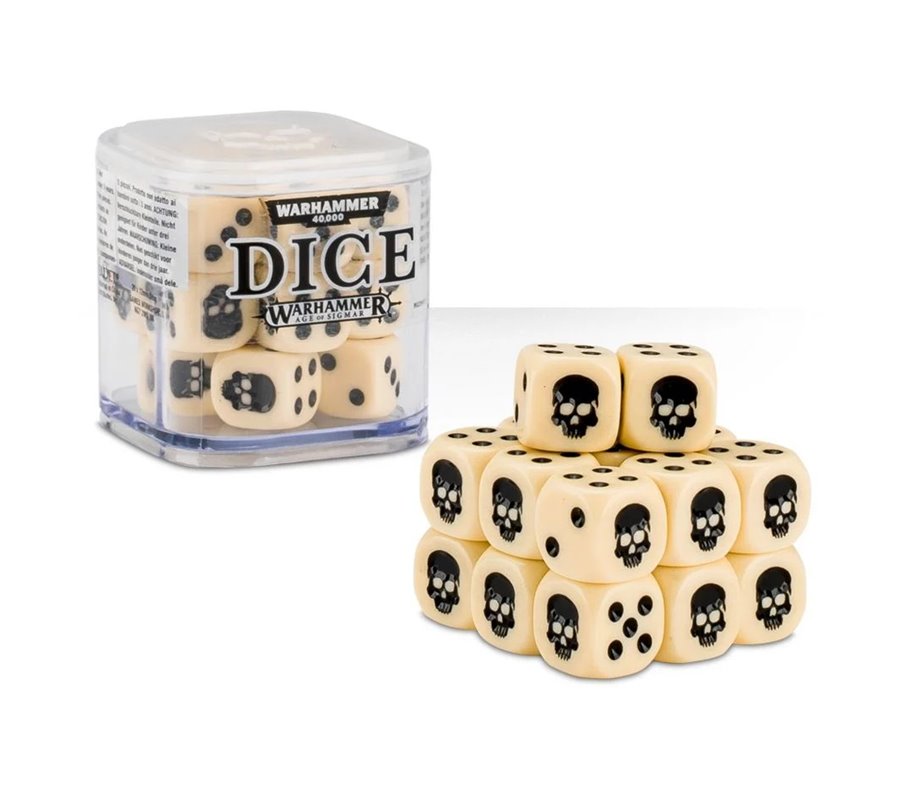 [MO] Dice Cube - Bone