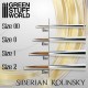 GOLD SERIES Siberian Kolinsky Brush - Size 00