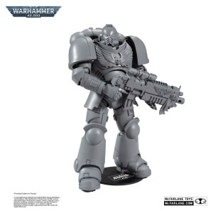 (Unpainted) Warhammer 40k Action Figure Space Marine 18 cm