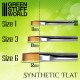 GREEN SERIES Flat Synthetic Brush Size 3