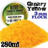 Static Grass Flock 3 mm - Canary Yellow - 280 ml