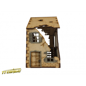 28mm Ruined Terrace House