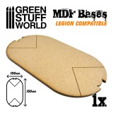 MDF Bases - Oval 100x175 mm (Legion)