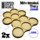 MDF Movement Trays 32mm x5 - Skirmish