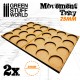 MDF Movement Trays 25mm 3x4 - Skirmish Lines