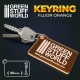 GSW logo Keyring - Orange