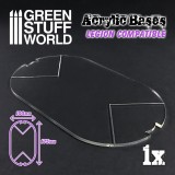 Acrylic Bases - Oval Pill 100x175 mm (Legion)