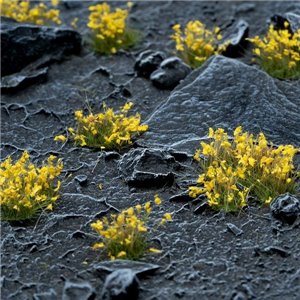 Gamers Grass Tufts: Yellow Flowers