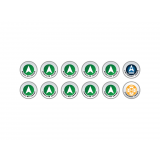 N4 Infinity Tokens Regular Orders Green (12)