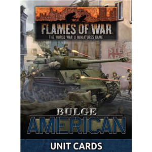 Bulge: American Command Cards