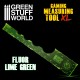 Gaming Measuring Tool - Fluor Lime Green 12 inches