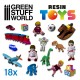 Children Toys Resin Set