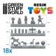 Children Toys Resin Set