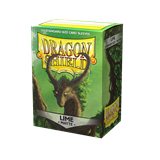 Dragon Shield Matte Sleeves - Lime (100 Sleeves)