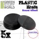 Plastic Bases - Round 60 mm BLACK