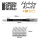 Profesional Metal HOBBY KNIFE with spare blades