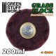 Static Grass Flock 4-6mm - SCORCHED BROWN - 200 ml