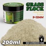 Static Grass Flock 9-12mm - HAYFIELD GRASS - 200 ml