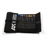 Weathering Pencils Cloth Case - Full Range