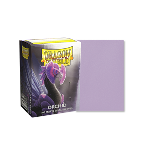 Dragon Shield Matte Dual Sleeves - Orchid (100 Sleeves)